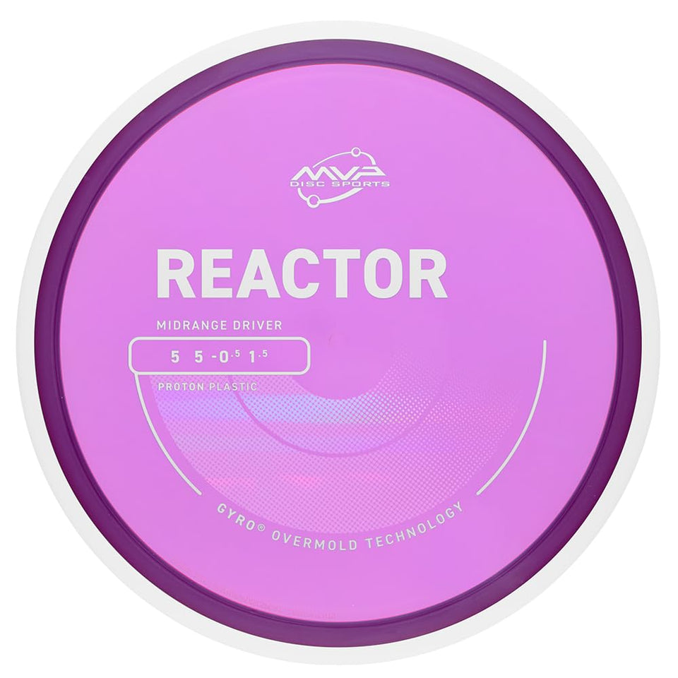 MVP Reactor midrange in hand ready for precise grip and controlled release