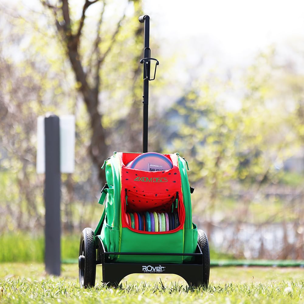 MVP Rover Cart black bag-compatibility with Voyager bags for flexible setups.