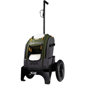MVP Rover Cart black foldable handle enables quick storage and transport.