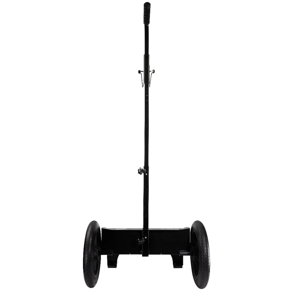 MVP Rover Cart black lightweight steel frame for easy on-course transport.
