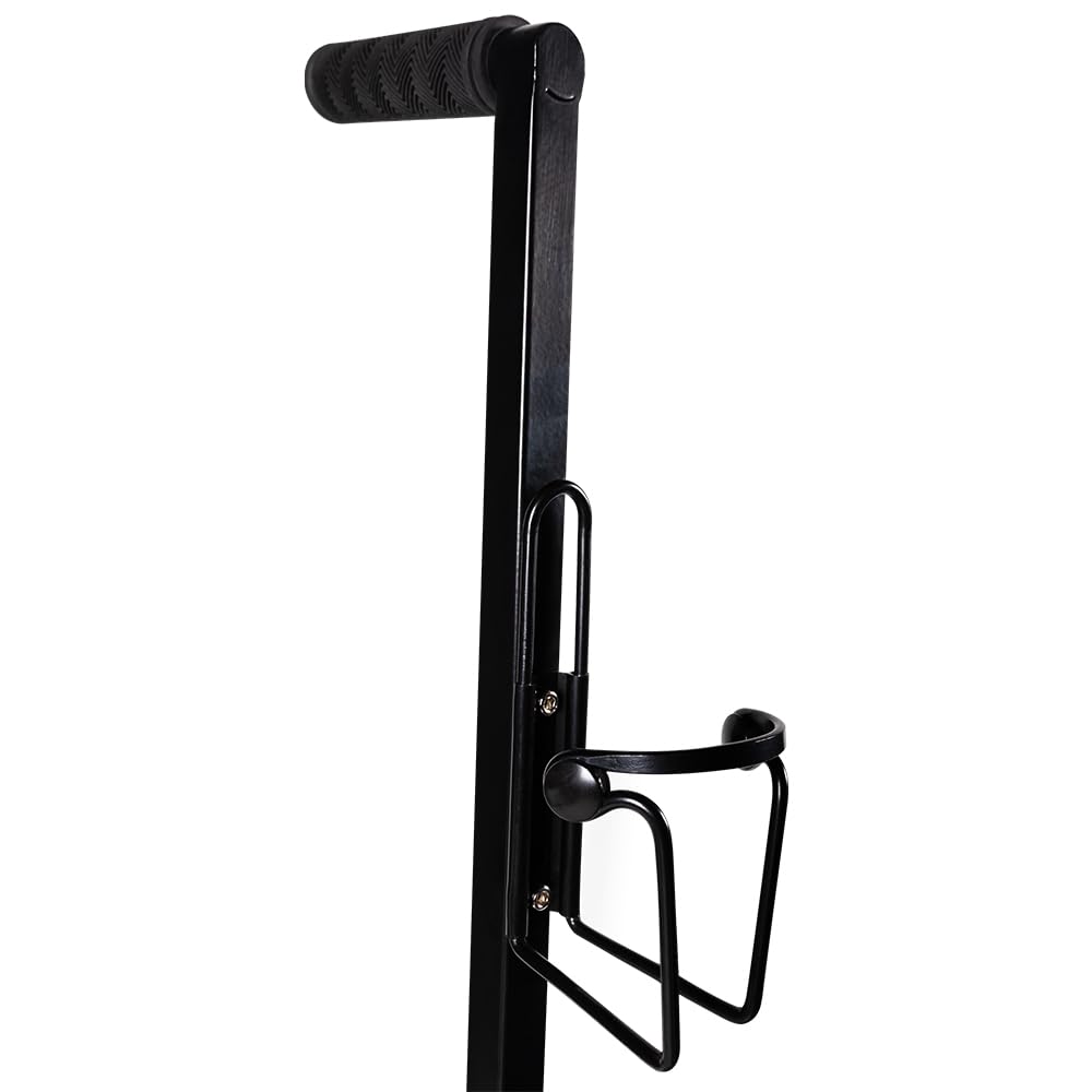 MVP Rover Cart black no-flat tires tackle grass, gravel, and pavement smoothly.