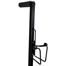 MVP Rover Cart black no-flat tires tackle grass, gravel, and pavement smoothly.
