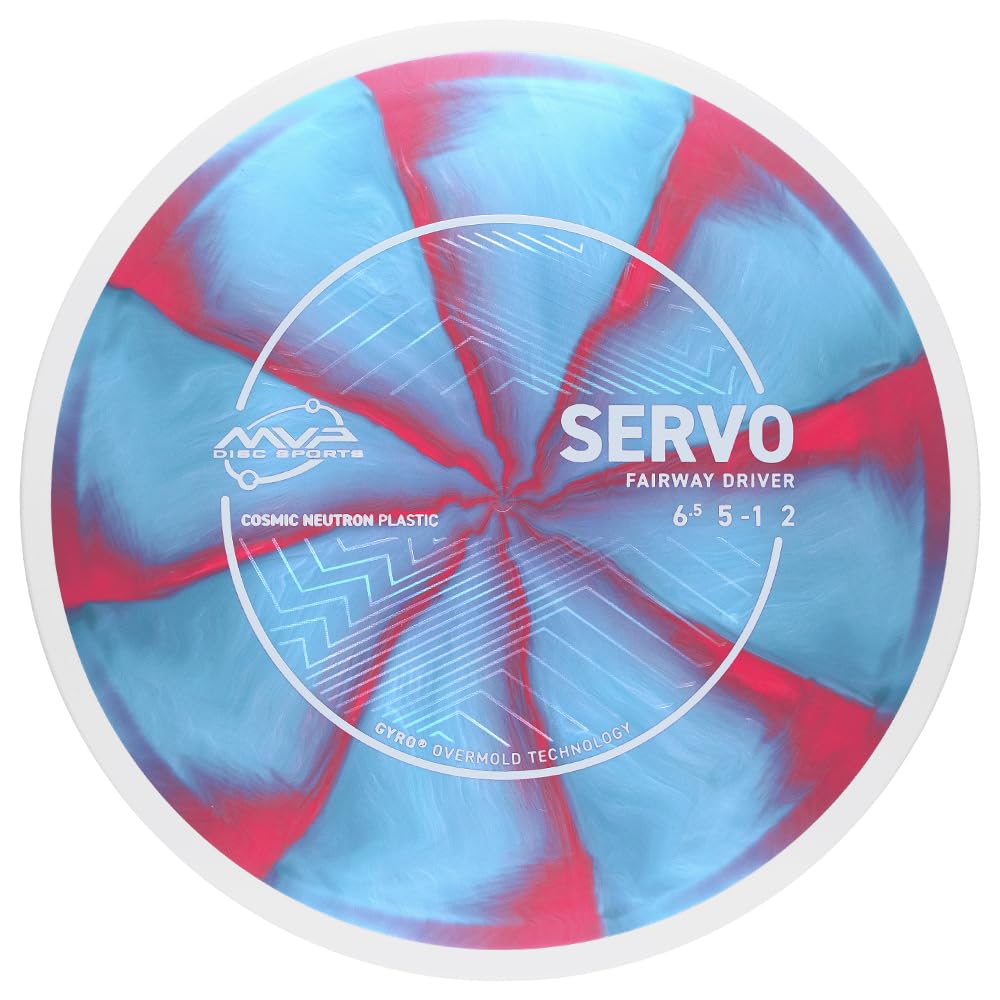 MVP Servo Cosmic Neutron in hand shows precise control for fairway throws.