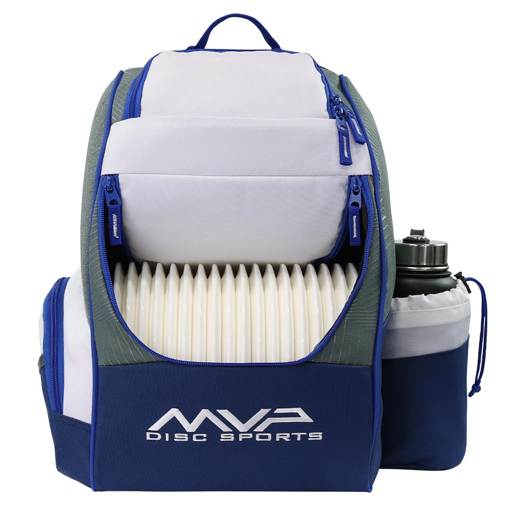 MVP Shuttle backpack front view showing compact design for easy course transport.