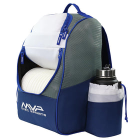 MVP Shuttle upper compartment with discs for quick gear organization.