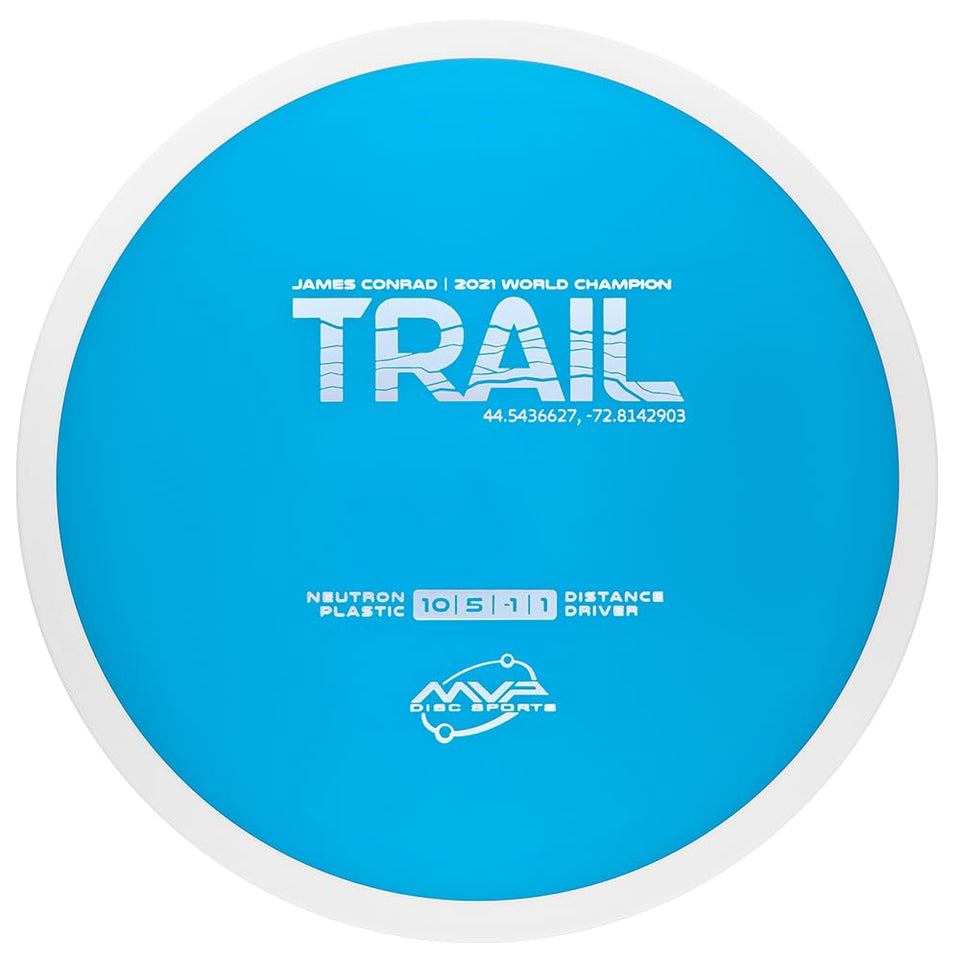 MVP Trail Neutron James Conrad edition front view with high-visibility color