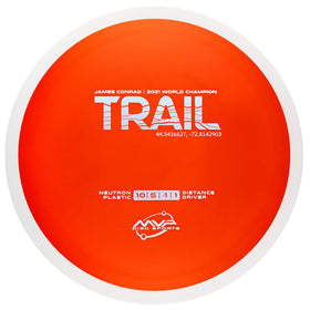 MVP Trail Neutron James Conrad edition in-flight showing stable-understable flight