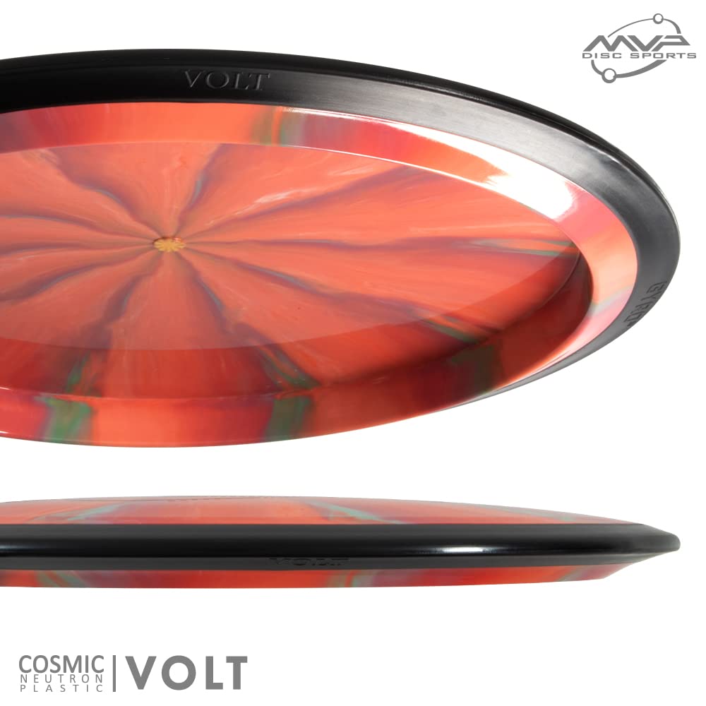 MVP Volt straight-line flight shows precise placement on tight fairways.