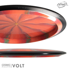 MVP Volt straight-line flight shows precise placement on tight fairways.