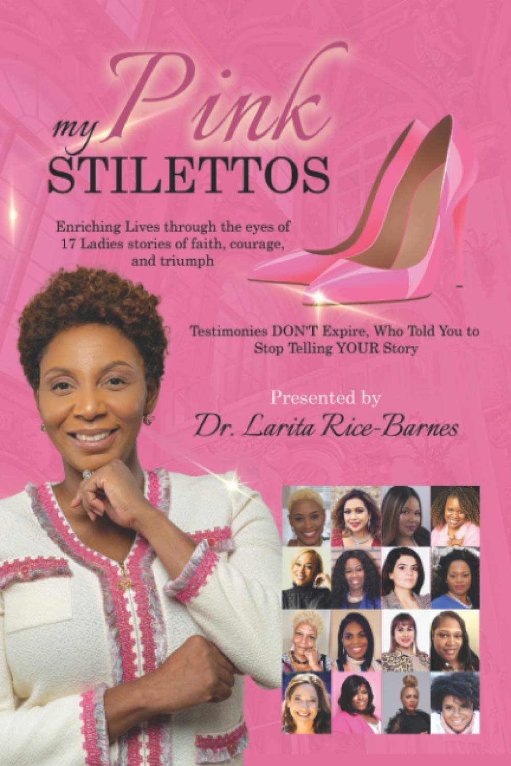 My Pink Stilettos cover image highlighting powerful survivor stories and empowerment across diverse women.