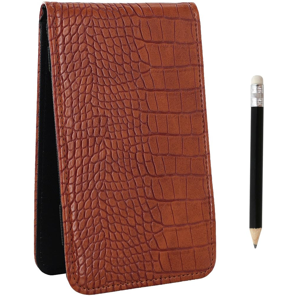Myartte golf scorecard holder front pocket view showing quick access design