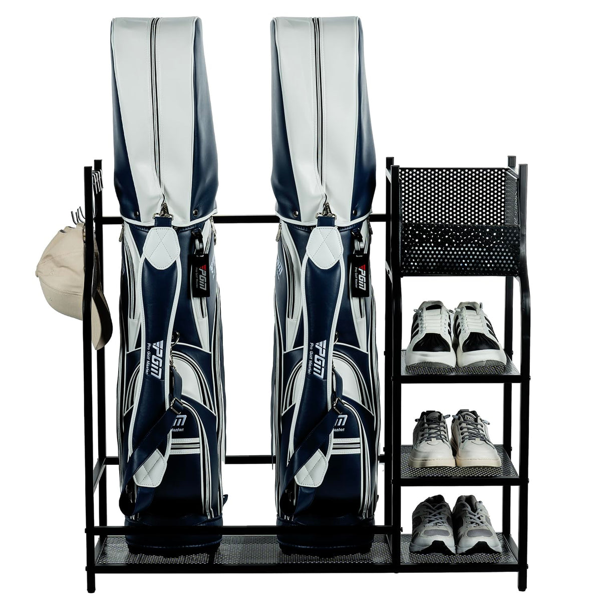 MyGift built-in ball bin puts practice balls within reach