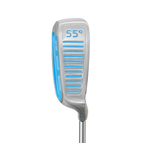MYKUJA 55-degree wedge head enables controlled chips and consistent turf contact.