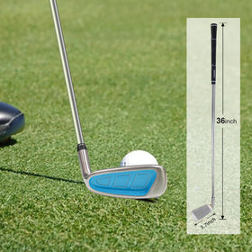 MYKUJA no-dig design wide sole reduces turf friction for accuracy.