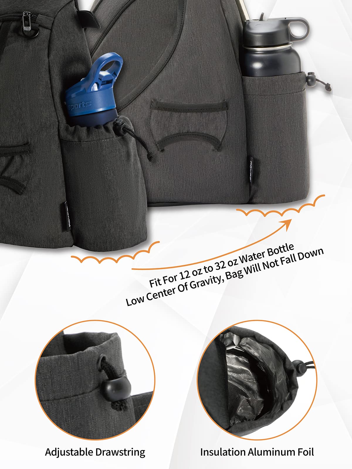 MYQ MOYAQI bag on-course use supports organized gear and focus.