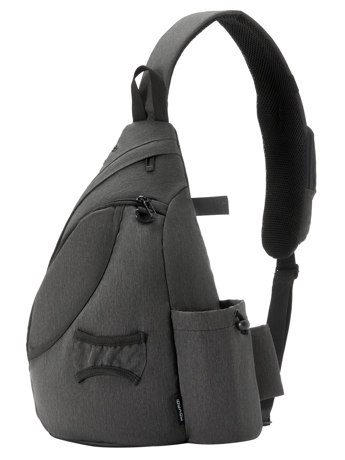 MYQ MOYAQI disc bag side view showing compact design for easy carrying.