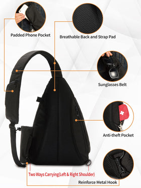 MYQ MOYAQI easy access pockets streamline disc swaps and accessory retrieval