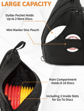 MYQ MOYAQI lightweight and durable bag protects discs while remaining portable