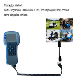 Broad compatibility with Curtis handhelds enables easy diagnostics.