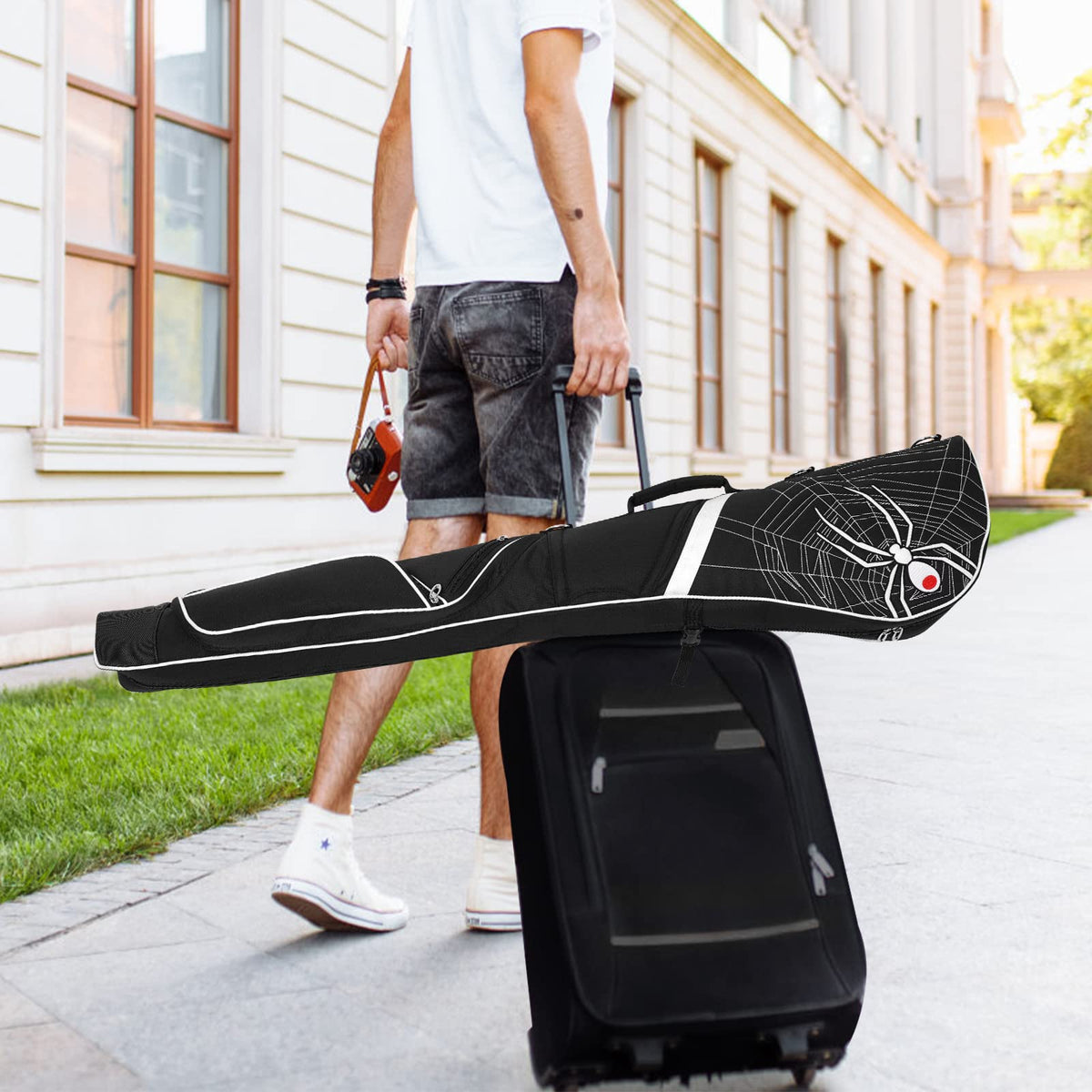 Mytag bag side carry handles for versatile handling