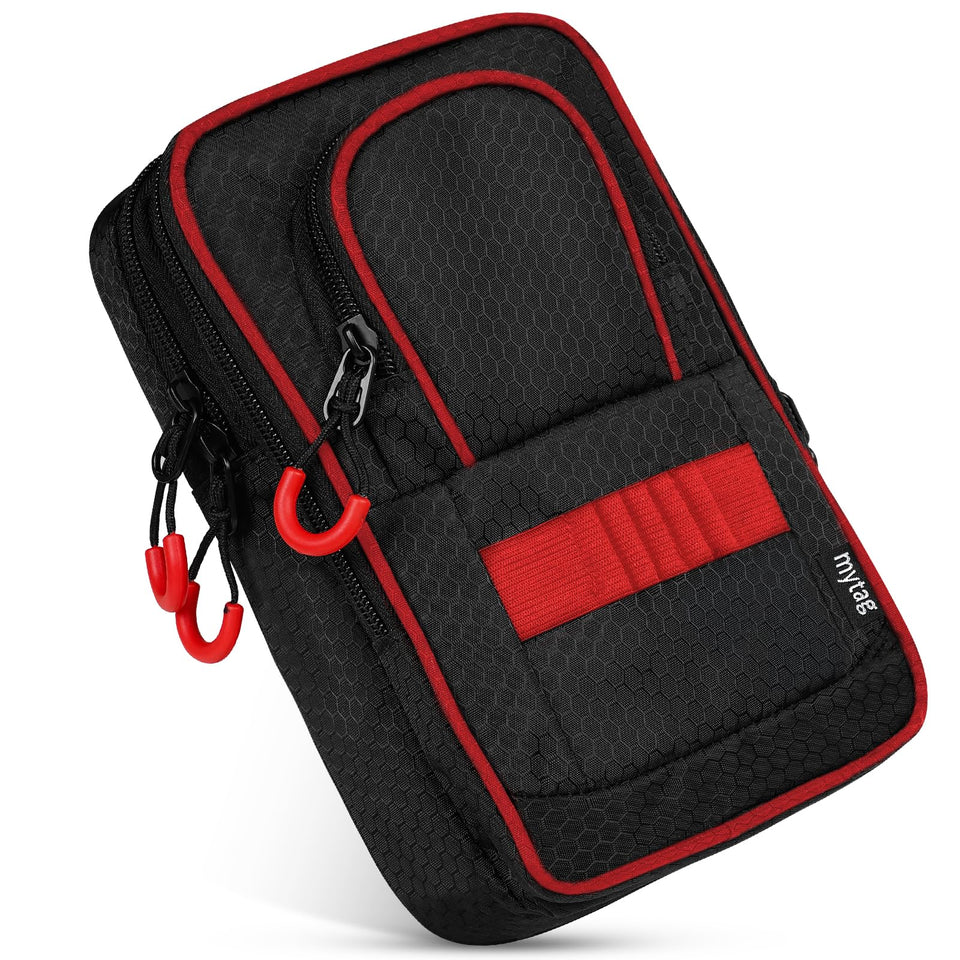 mytag Golf Ball Bag Pouch main compartment holds 12-15 balls for quick access