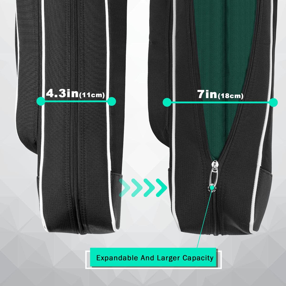 Mytag Sunday golf bag for quick practice sessions