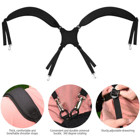 mytag adjustable length with swivel hooks for personalized fit