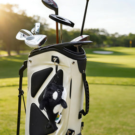 mytag Orca clip-on demonstrates versatile attachment to belts or golf bags