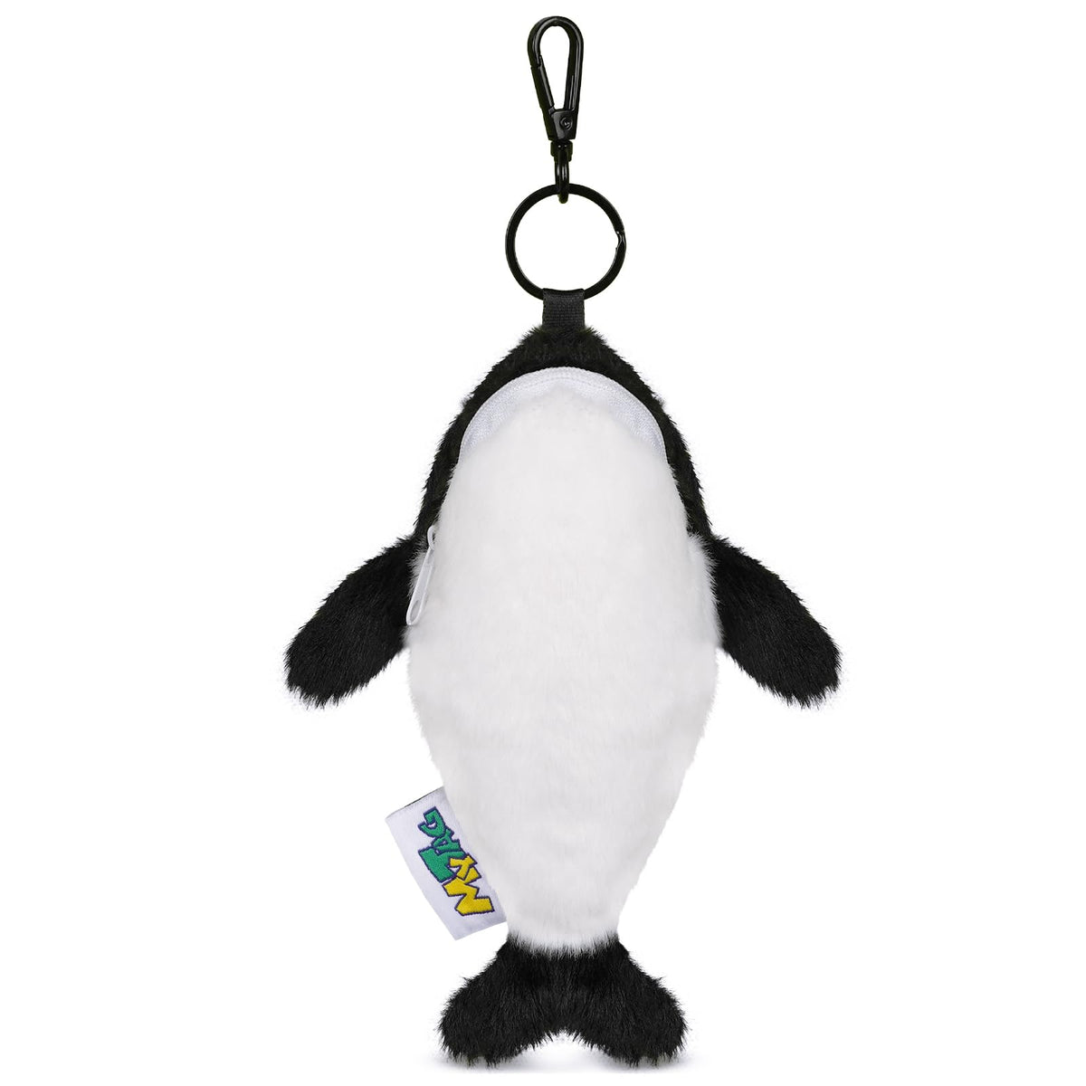 mytag Orca zipper-closeup shows secure, durable closure for steady ball storage