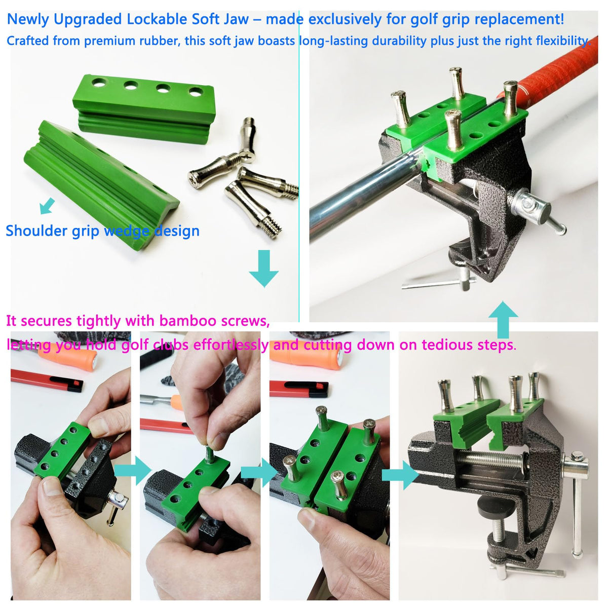 MYTEC retractable hook blade cleanly removes old grips with safety