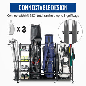 Mythinglogic adjustable feet keep the rack level on uneven floors