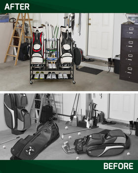 Mythinglogic durable assembly in garage setup emphasizing quick setup and stability