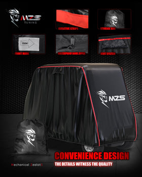 MZS storage bag included with the cover