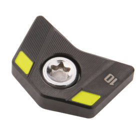 NA Cobra Radspeed 10g weight installed closeup showing swing balance customization