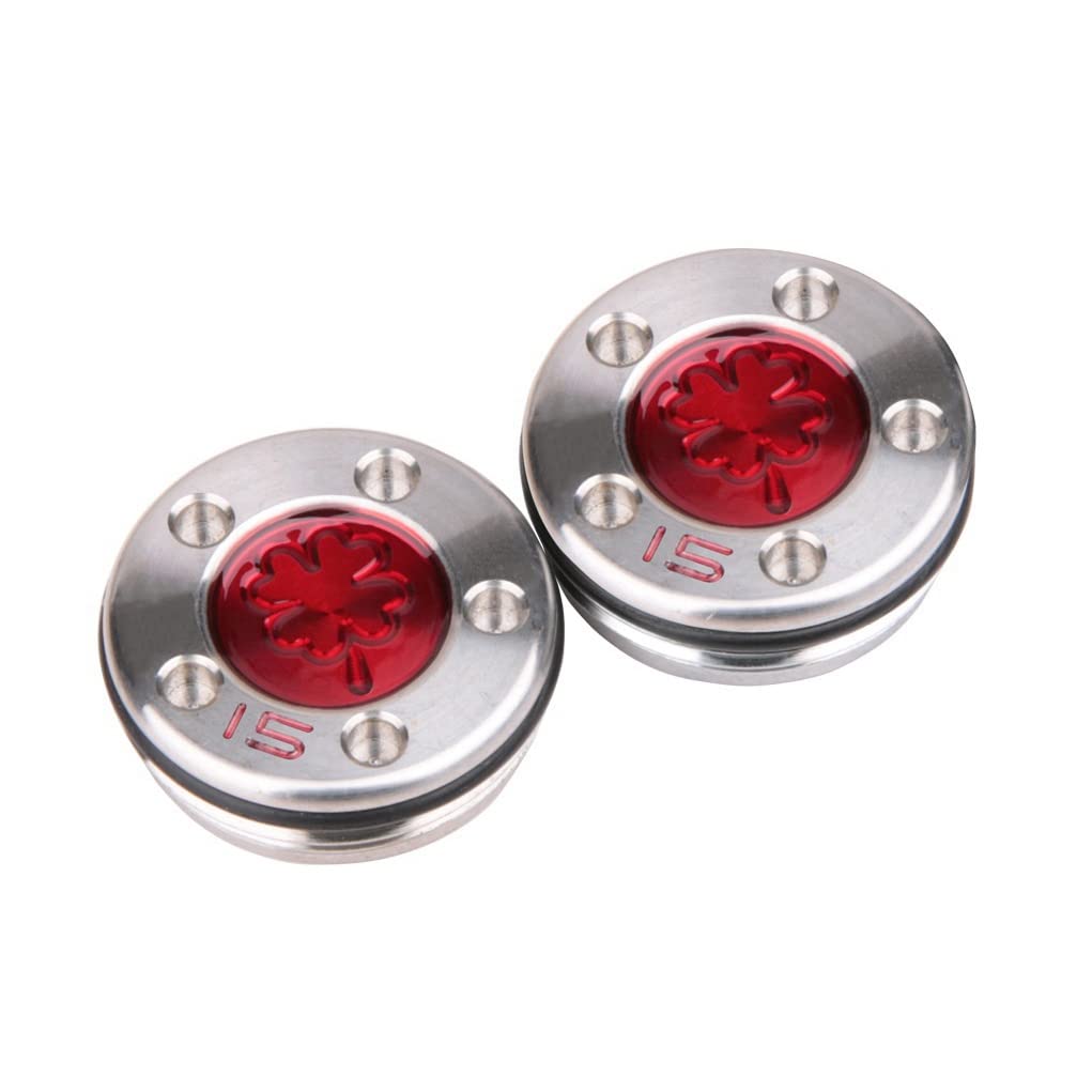 N/A red clover 15g weight for Titleist Scotty Cameron Newport putters with secure fit and moisture seal.