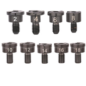 NA black 18g weight for Sub Zero supports discreet weight balancing