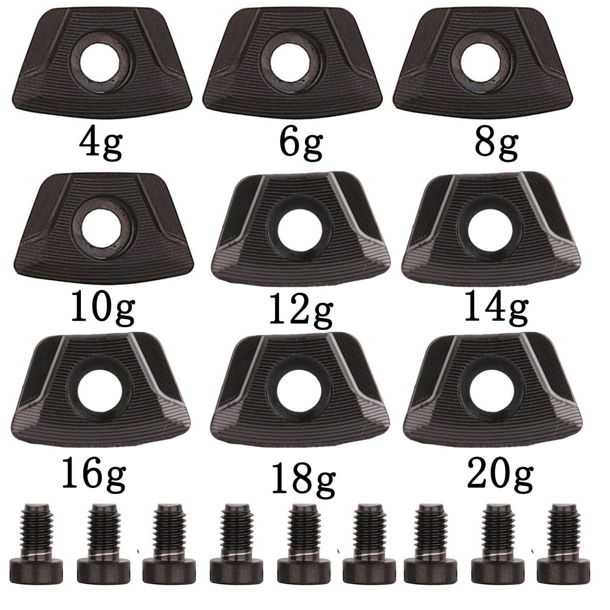 NA 14g golf weight packaging ready for replacement