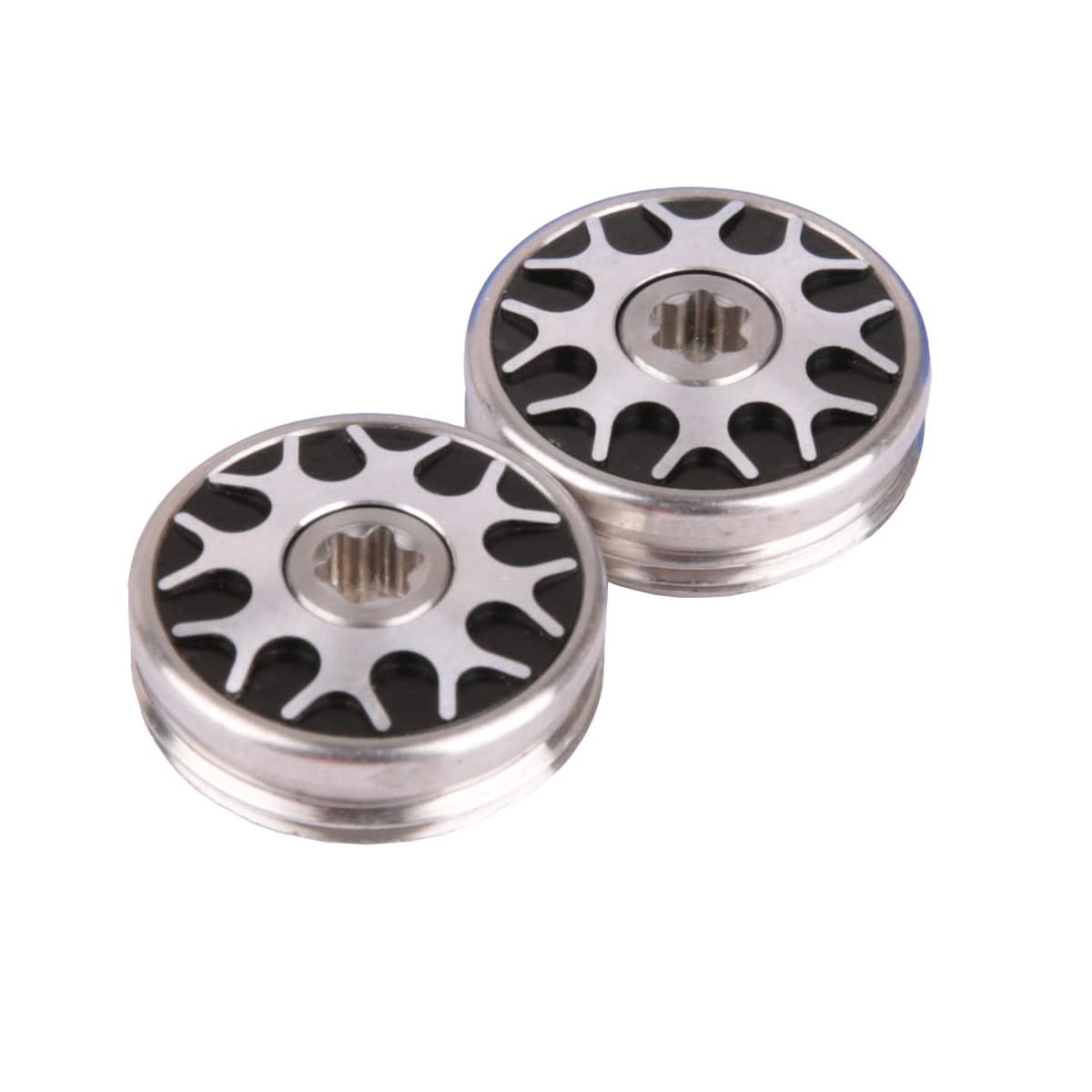 N/A 20mm diameter weight with three-circle thread for secure fitting on compatible putters.
