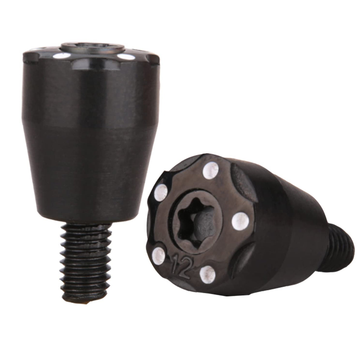 NA 2pcs black 14g golf weights for Taylormade Spider Tour Putter, enhances balance.