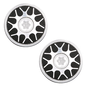 NA three-circle thread design ensures secure weight attachment during strokes.