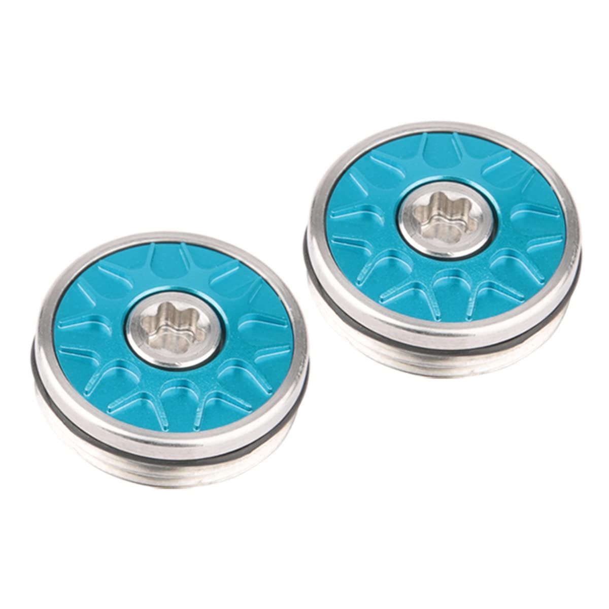 NA blue golf weights for Odyssey Stroke Lab improve balance on the putter face.