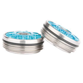 NA blue weights compatible with O-Works putters enhance feel and stability.