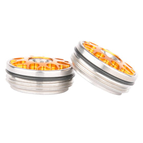 NA gold 15g weights for O-Works putters, secure screw threads shown for easy installation.