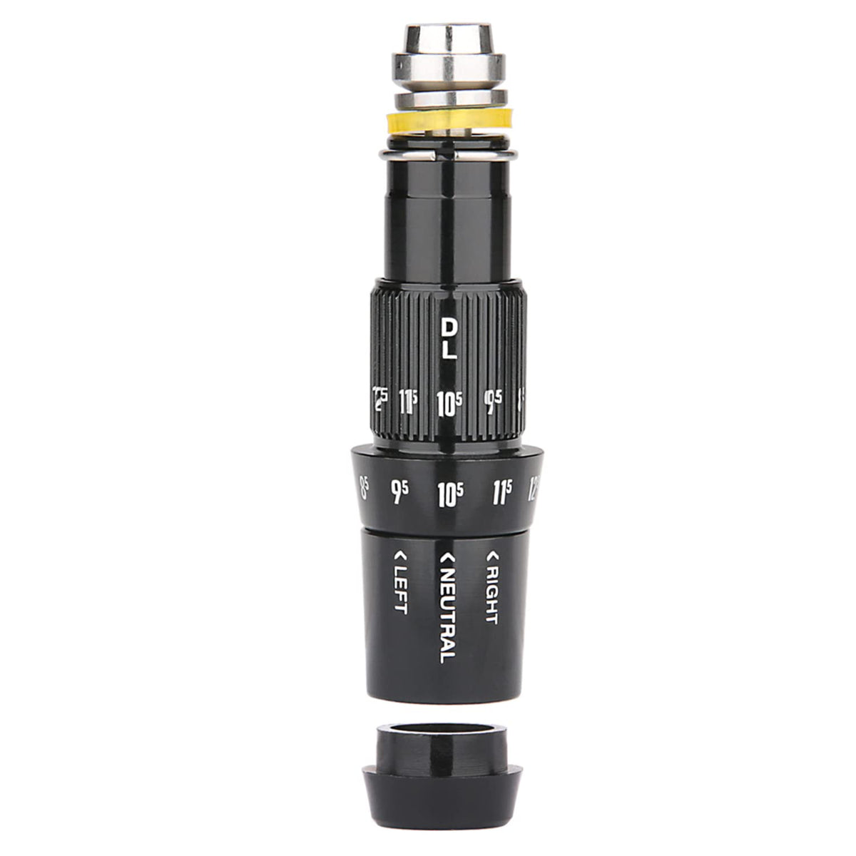 NA golf shaft sleeve adapter side view highlighting durable aluminum construction
