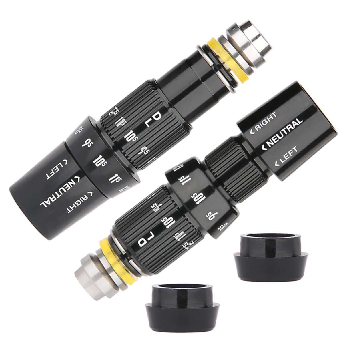 NA golf shaft sleeve adapter top view showing compact design for easy fit