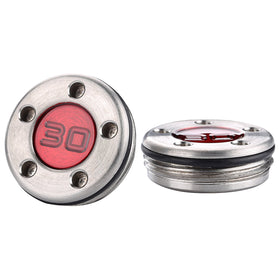 NA red-number weights with O-ring seal to shield the cavity