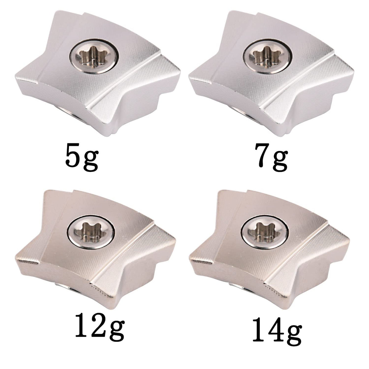 NA 7g weight packaging contents for easy upgrades