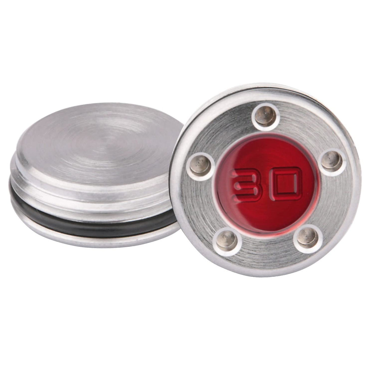 NA protective rubber rings prevent moisture inside the weight cavity during play