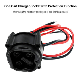 Nahntaipy charger receptacle close-up showing durable contacts for reliable charging.