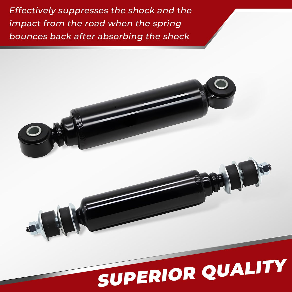 Nakkaa rear shocks on Precedent for enhanced comfort